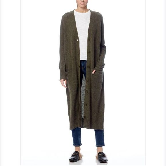 360 CASHMERE Gabriella Duster Cardigan Size Small - Picture 6 of 14